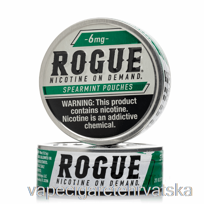 Vape Hrvatska Rogue Nicotine Pouches - Spearmint 6mg (5-pack)